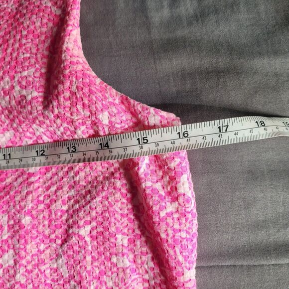Lilly Pulitzer Target Dress Girls 14/16 XL  Pink Shift Coastal Floral Sleeveless - Picture 5 of 7